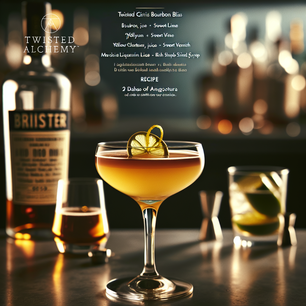 Twisted Citrus Bourbon Bliss