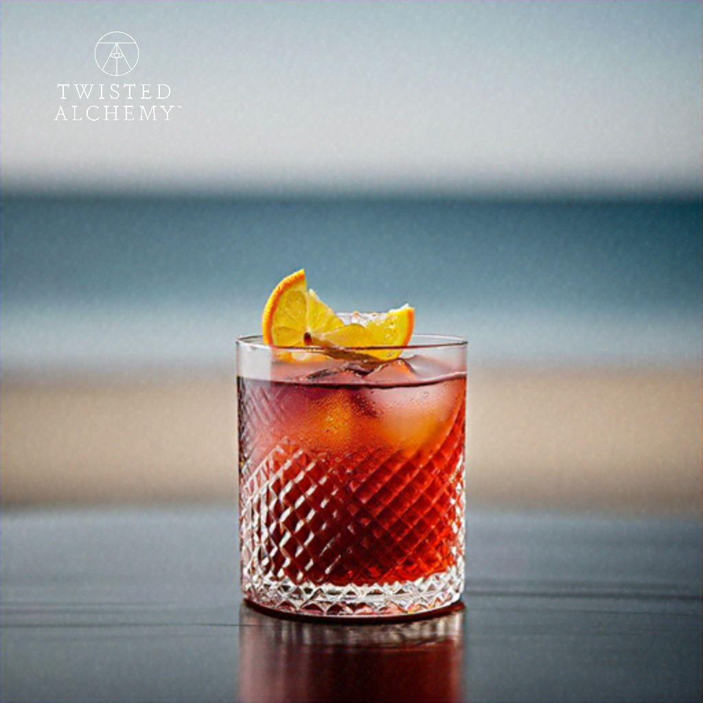 Twisted Citrus Negroni Mocktail