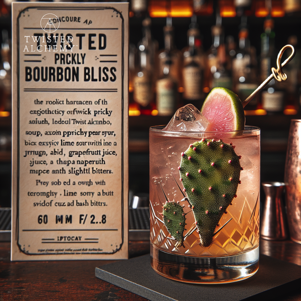 Twisted Prickly Bourbon Bliss
