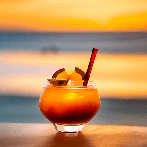 Almond Sunset Elixir