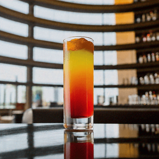 Amaretto Sunset Delight