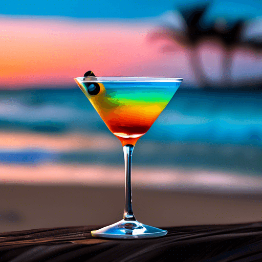 Aurora Tides Martini