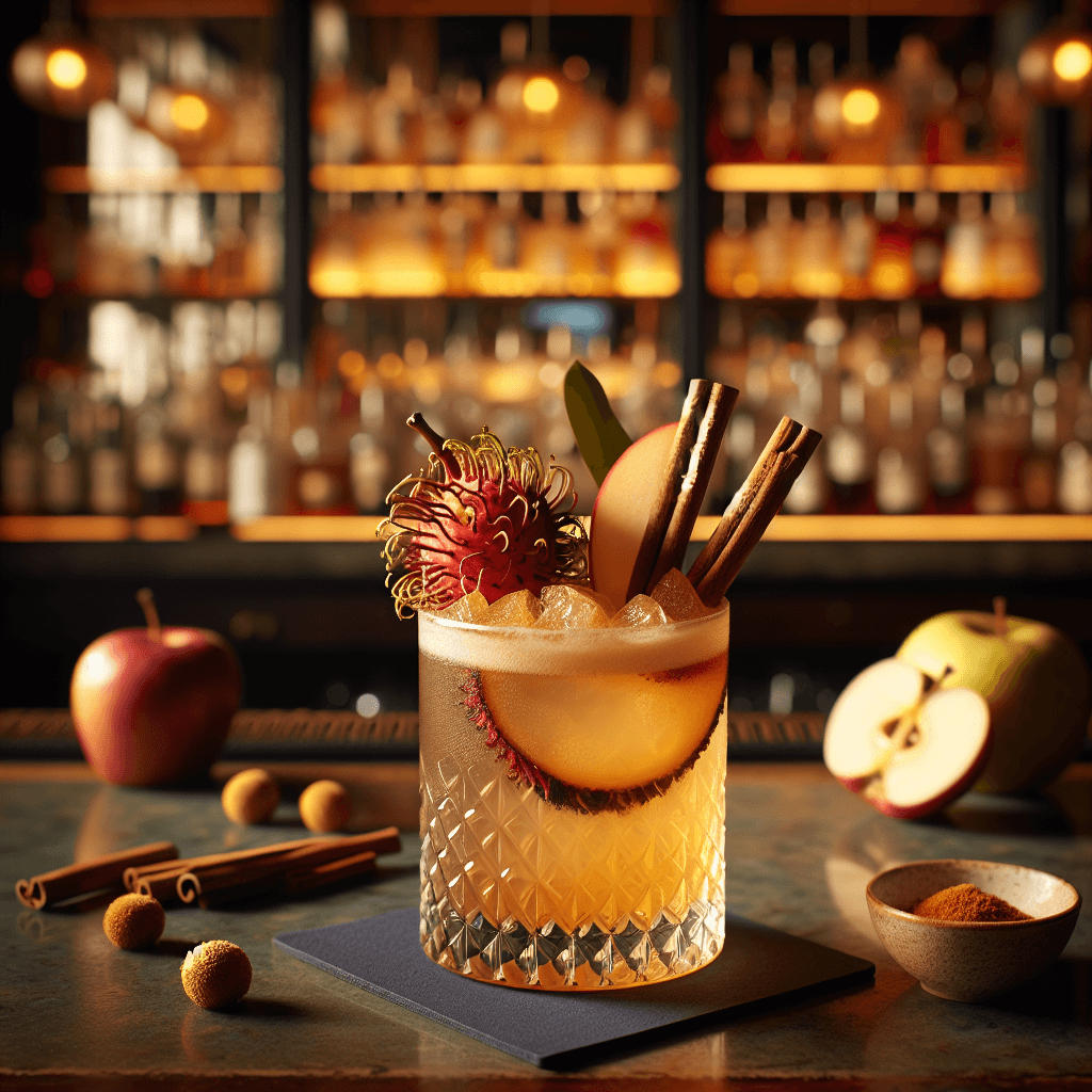 Autumnal Rambutan Fizz