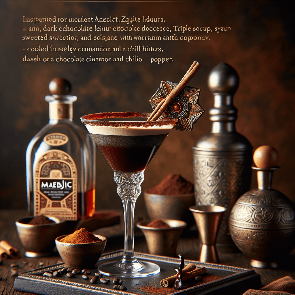 Aztec Chocolate Cocktail