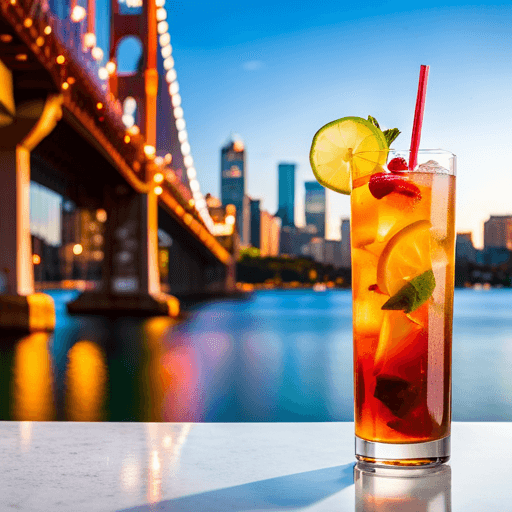 Boardwalk Bliss Iced Tea Cocktail