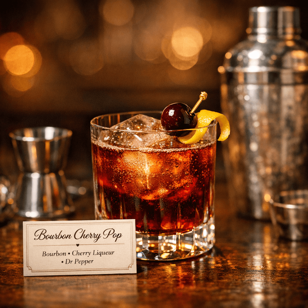 Bourbon Cherry Pop