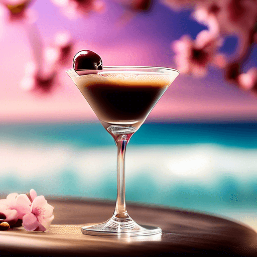 Cherry Blossom Espresso Martini