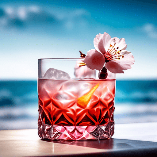 Cherry Blossom Negroni