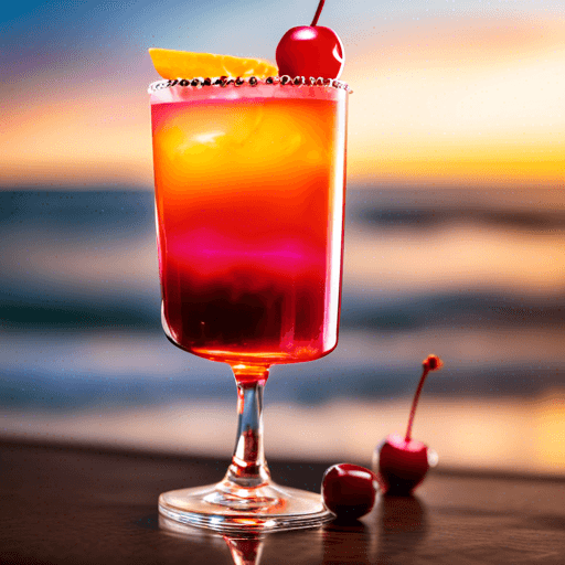 Cherry Bourbon Sunrise