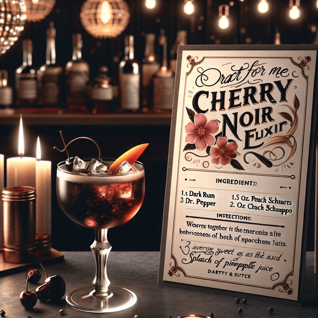 Cherry Noir Elixir