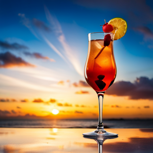 Cocktail  Electric Sunset