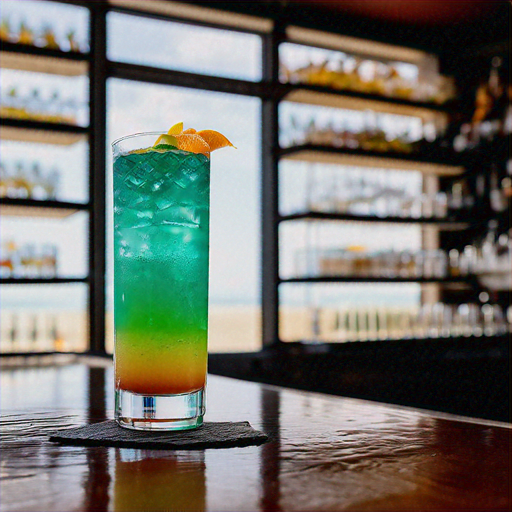 Cocktail  Emerald Enigma