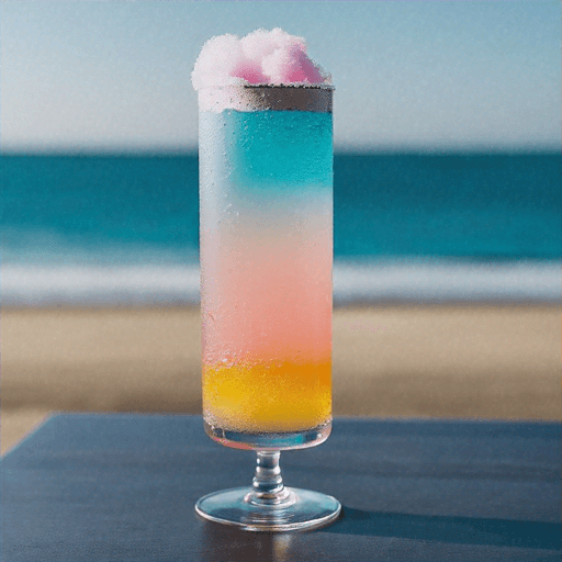 Cotton Candy Sunset Fizz