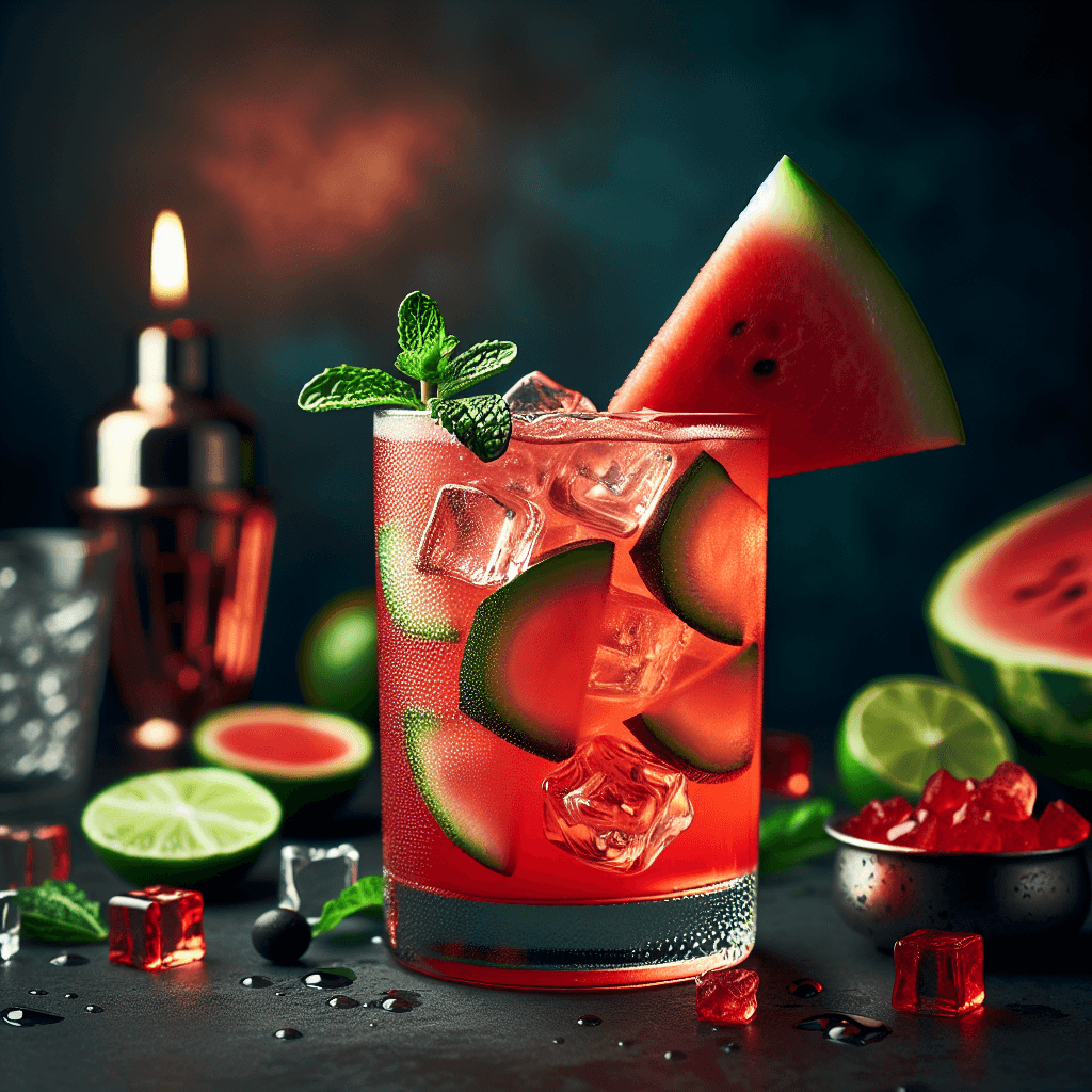 Crimson Watermelon Fizz