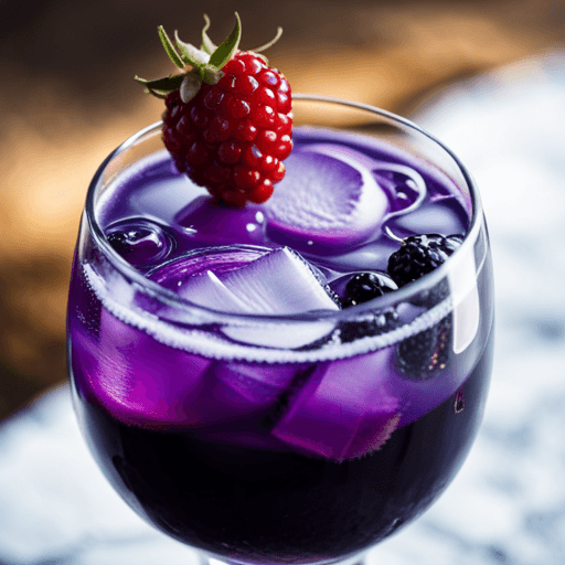 Drink  Blackberry Bourbon Bliss