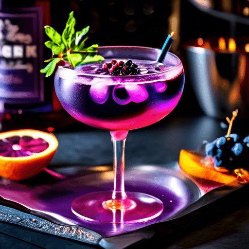 Elderberry Firebloom Cocktail