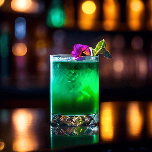 Emerald Twilight Cocktail