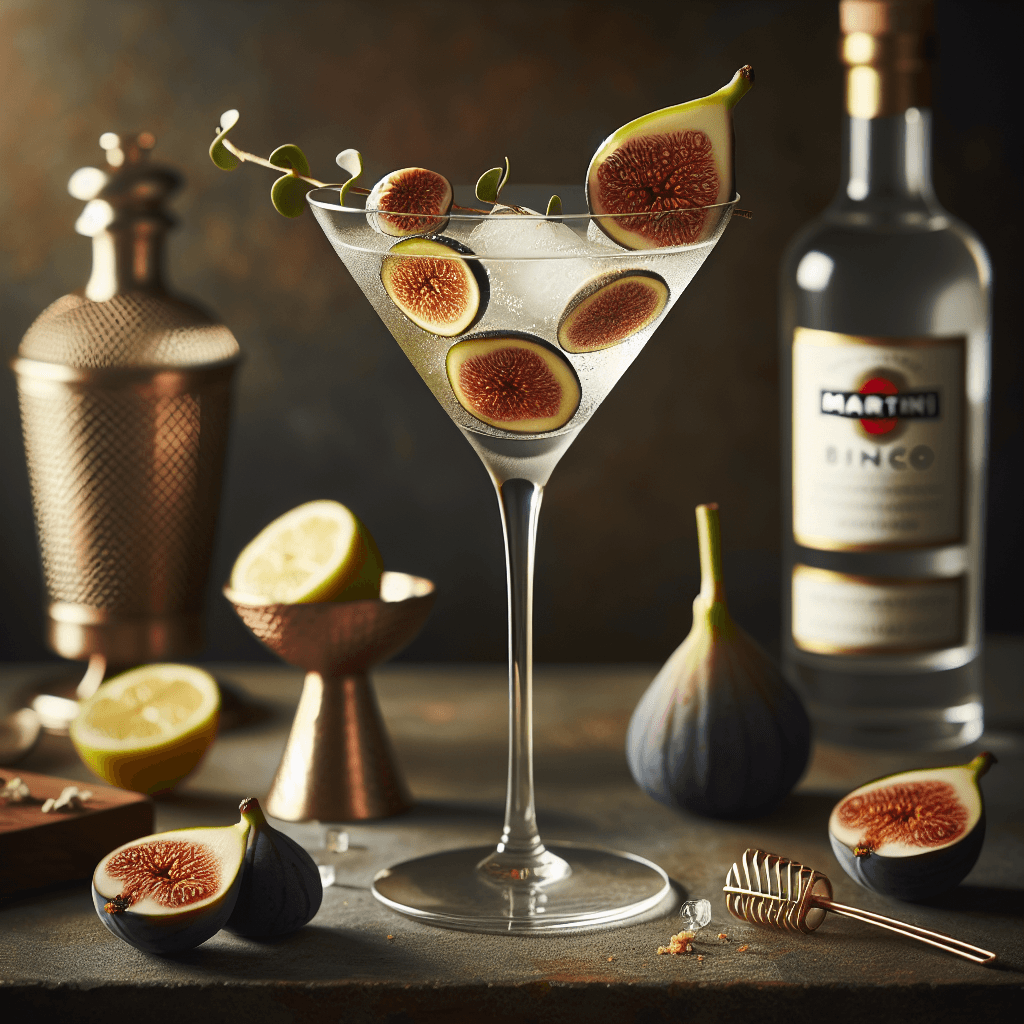 Fig and Tonic Martini