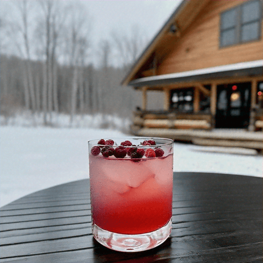 Frosted Cranberry Fireside