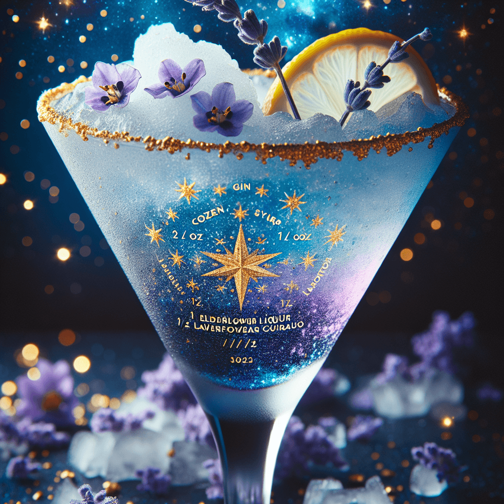 Frozen Starlight Martini