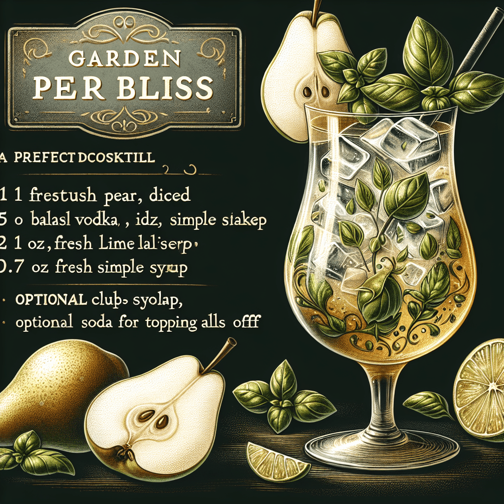 Garden Pear Bliss