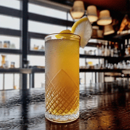 Gilded Lemon Fizz