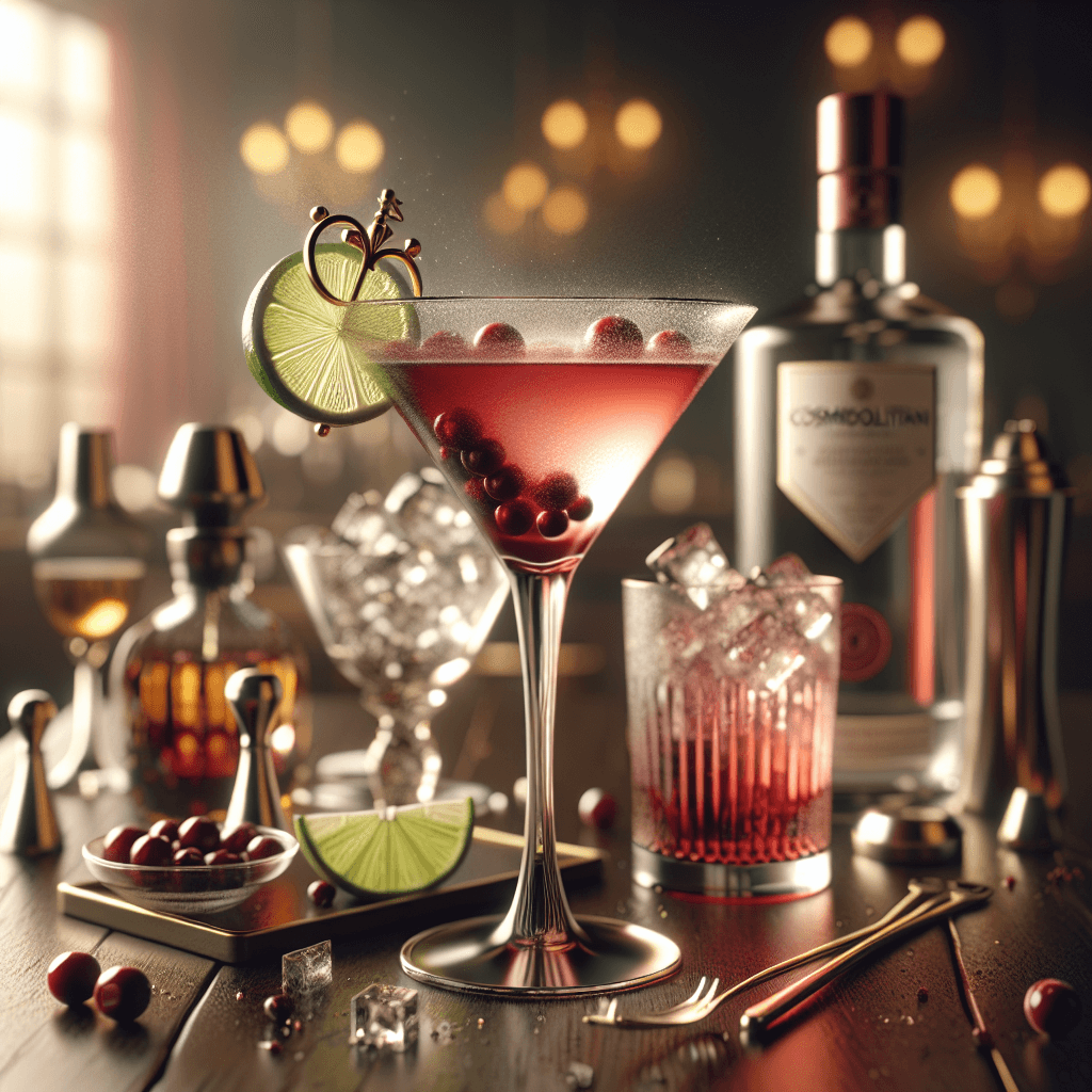 Gin Cosmopolitan with a Twist