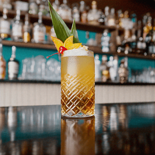 Golden Orchid Mai Tai