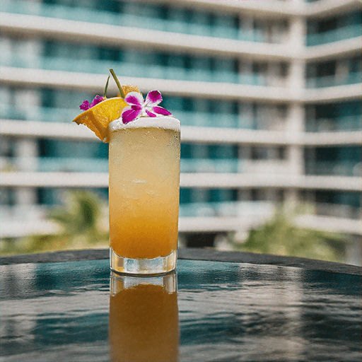 Golden Orchid Mai Tai