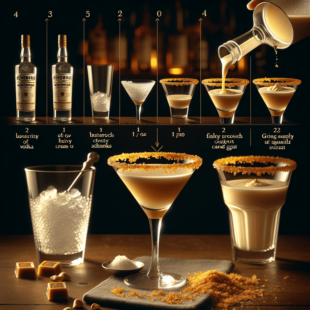 Golden Velvet Martini