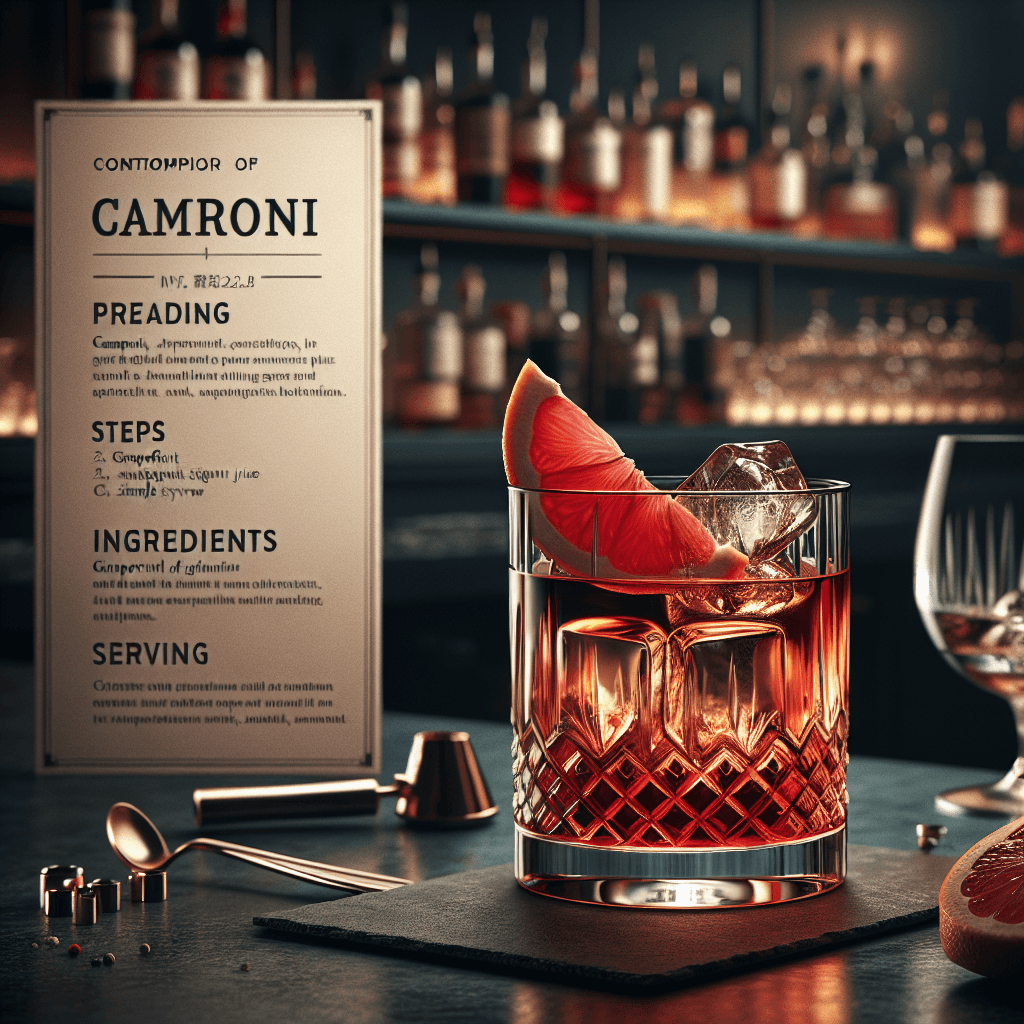 Grapefruit Negroni Twist