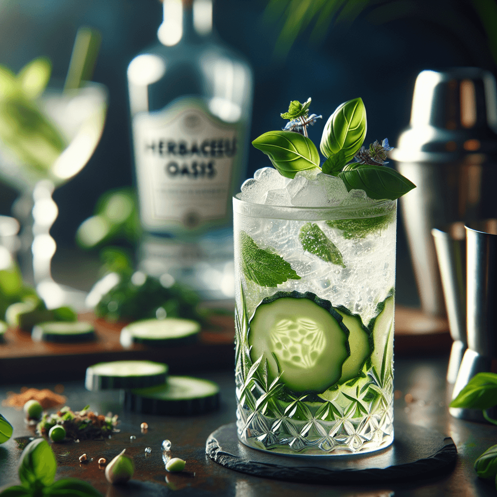 Herbaceous Oasis Mocktail