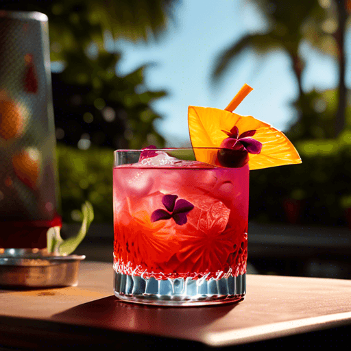 Hibiscus Negroni Twist