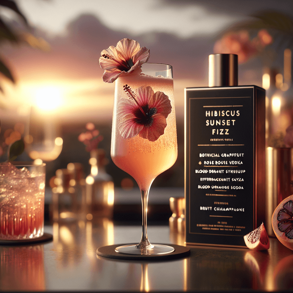 Hibiscus Sunset Fizz