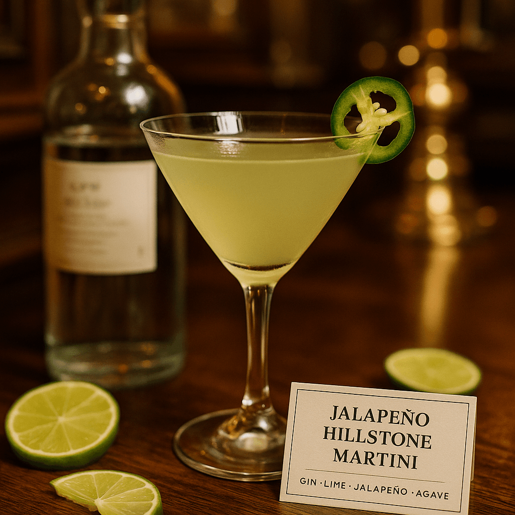 Jalapeño Hillstone Martini