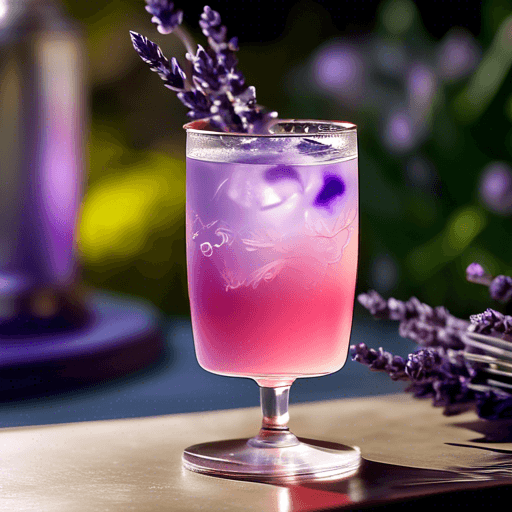 Lavender Blossom Fizz