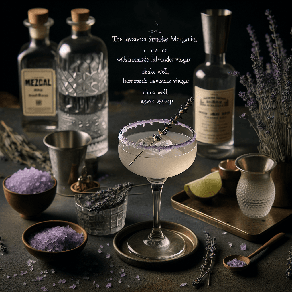 Lavender Smoke Margarita