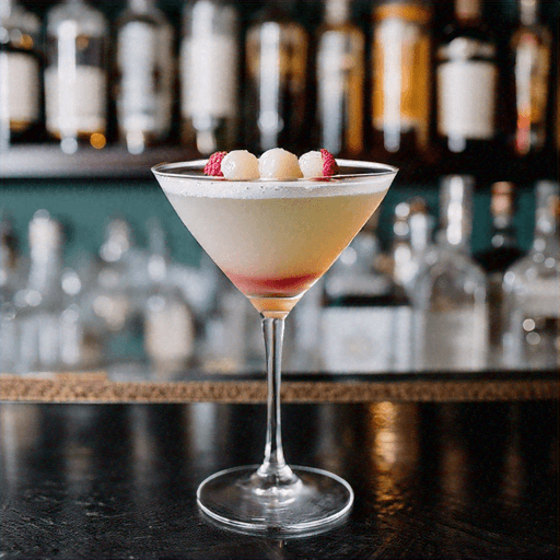 Lustre Lychee Martini