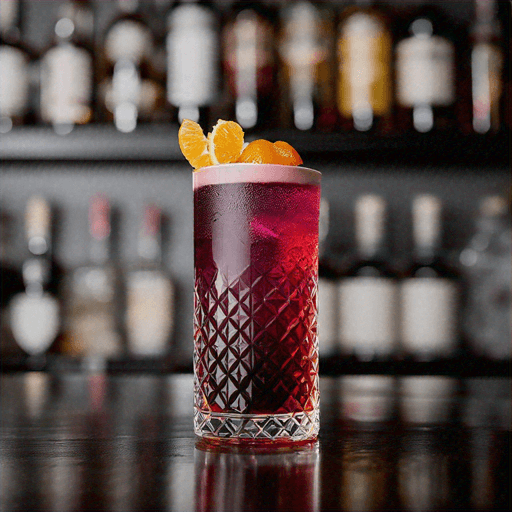 Mandarin Blackberry Sour