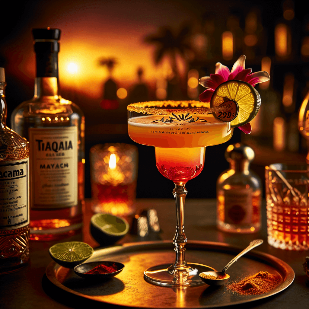 Mayan Sunset Margarita