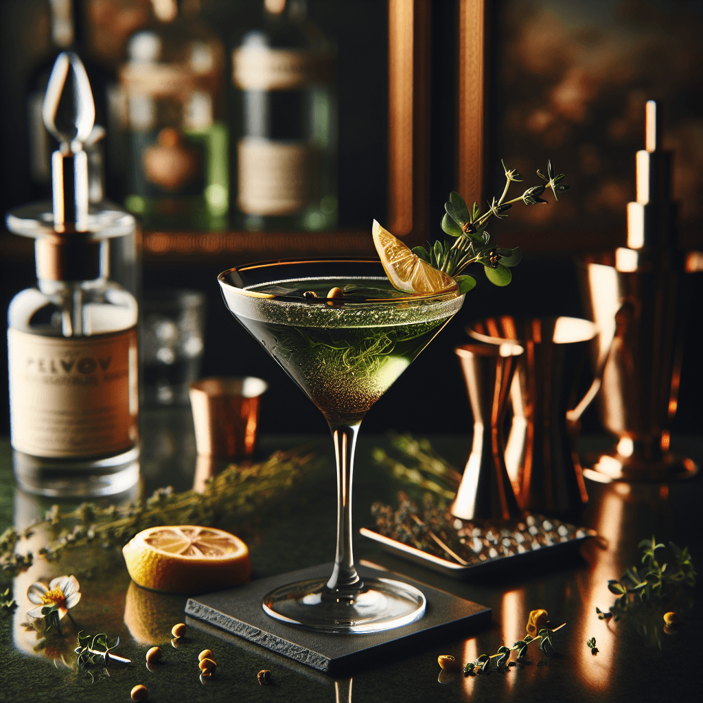 Midnight Forest Martini