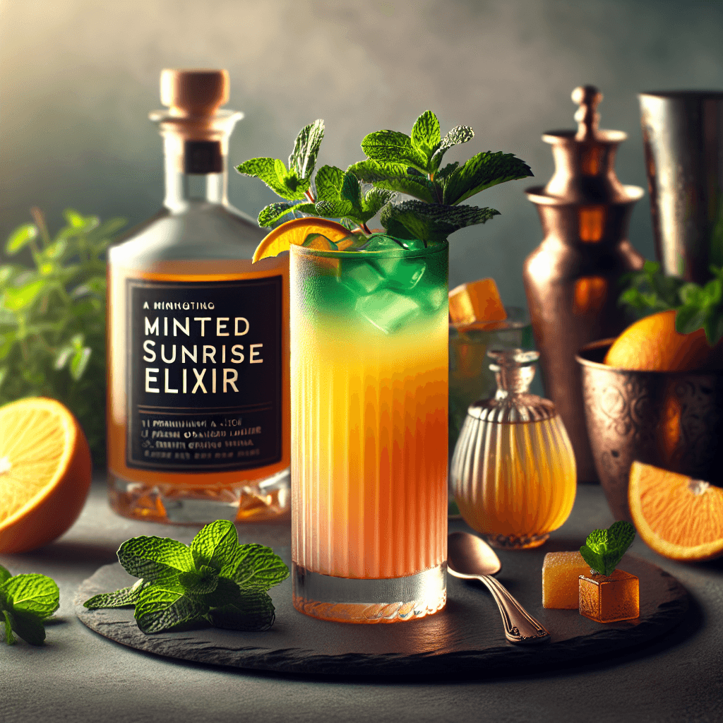 Minted Sunrise Elixir