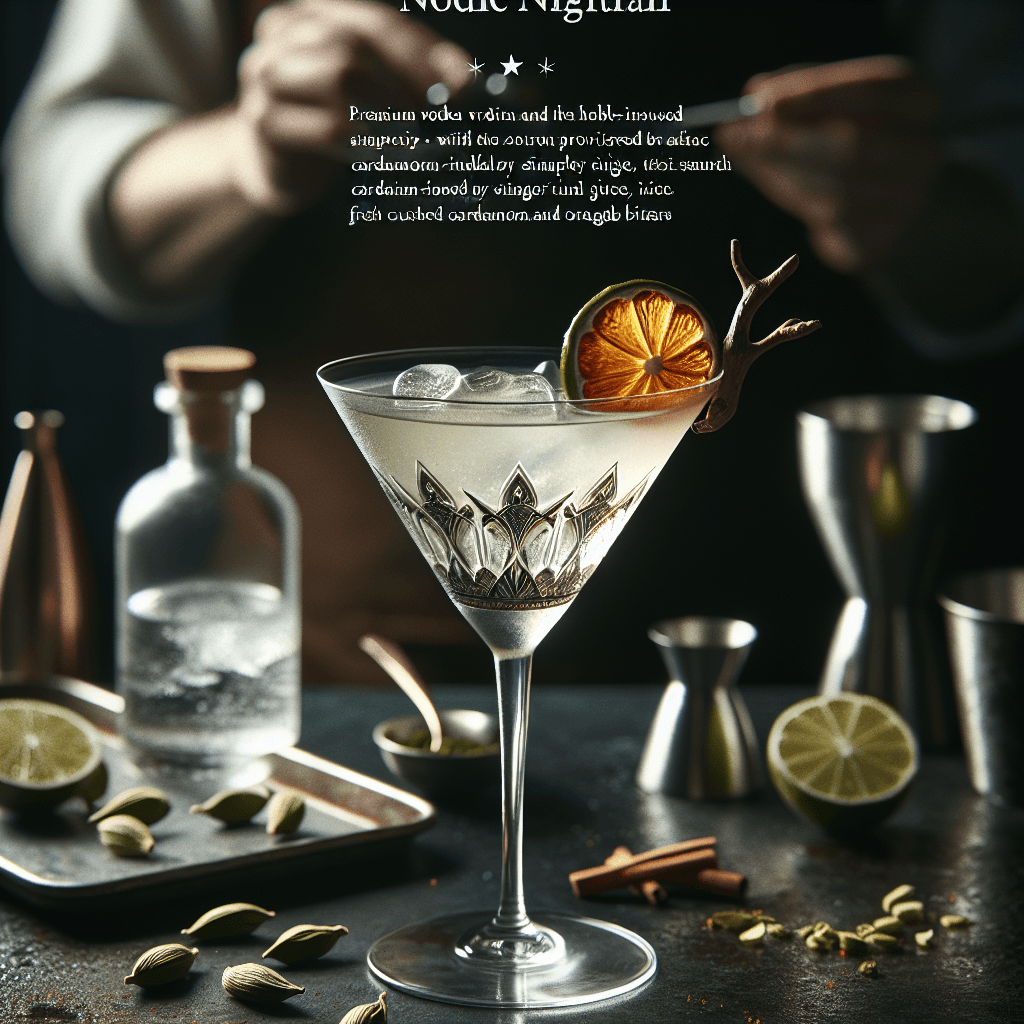 Nordic Nightfall Martini