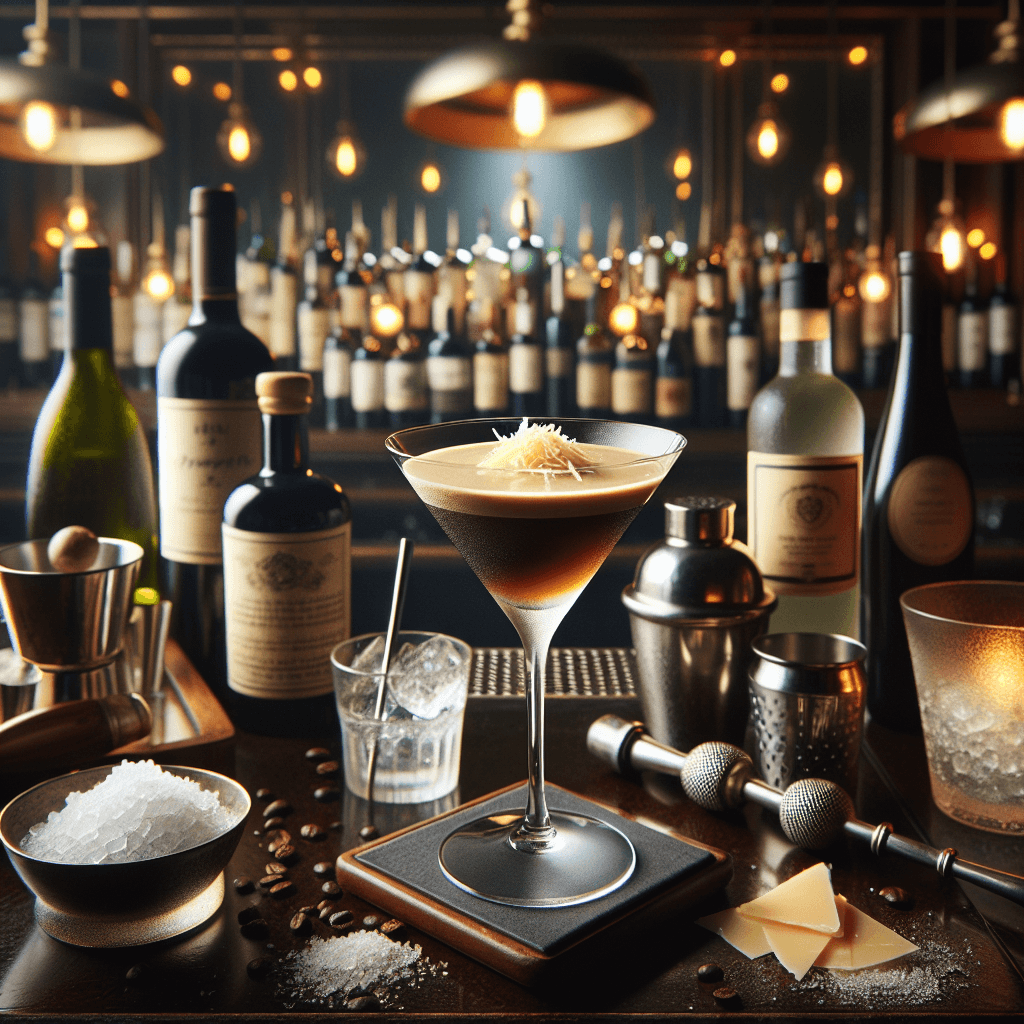 Parmesan Espresso Martini