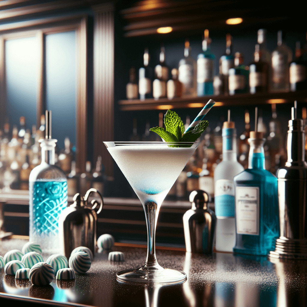 Peppermint Frostbite Martini