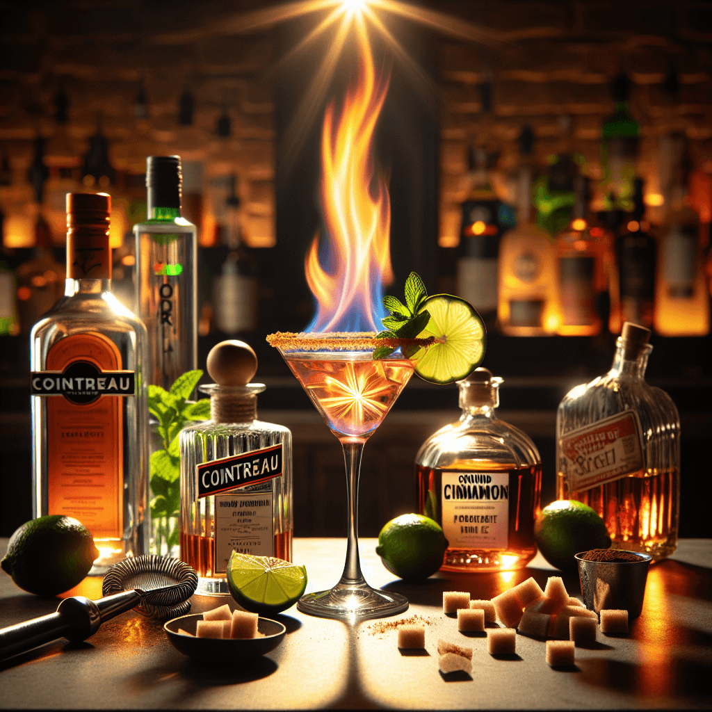 Phoenix Flame Martini