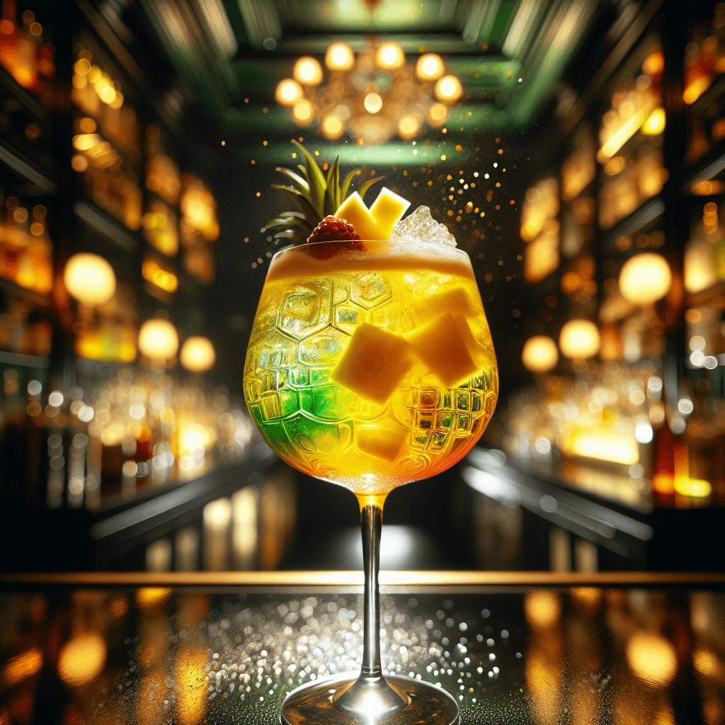 Pineapple Stardust Spritz