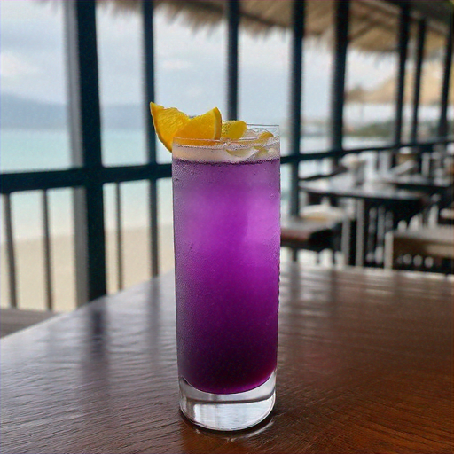 Purple Bliss Mocktail