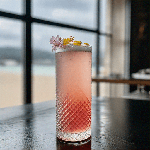 Rosé Blossom Fizz