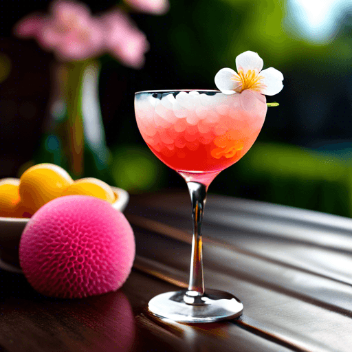 Sake Blossom Fizz